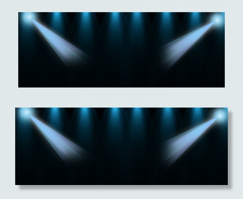 科技感灯效舞台广告