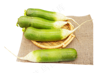 绿色蔬菜萝卜