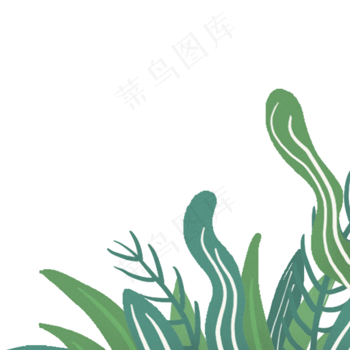 春天绿色植物下载(2000X2000(DPI:300))psd模版下载