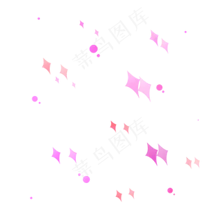 淡紫色浪漫六一儿童节星星