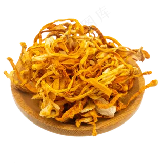 盘装黄色虫草花