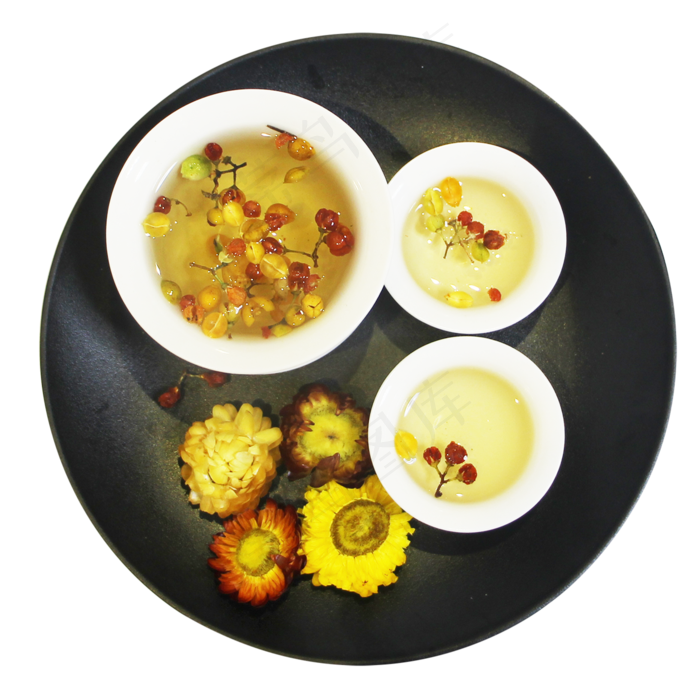 合欢花菊花花茶组合