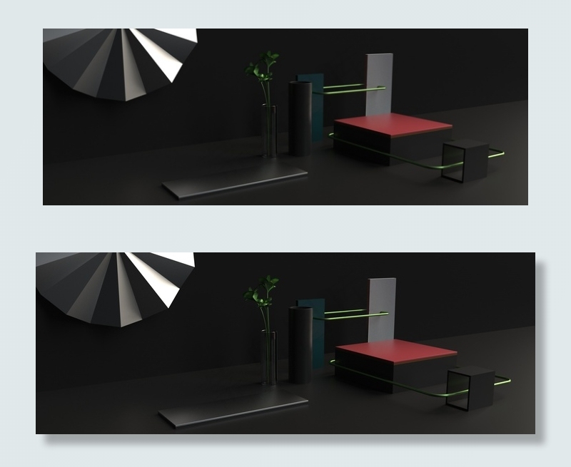 电商产品展示黑色高端展台banner