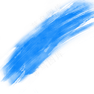 水彩笔刷墨迹