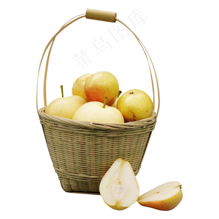 一篮水果食材(2000*2000px 300 dpi )