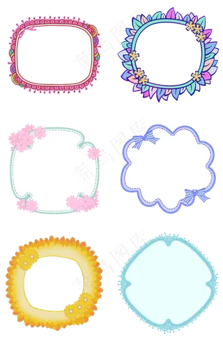 通用可爱风边框合集