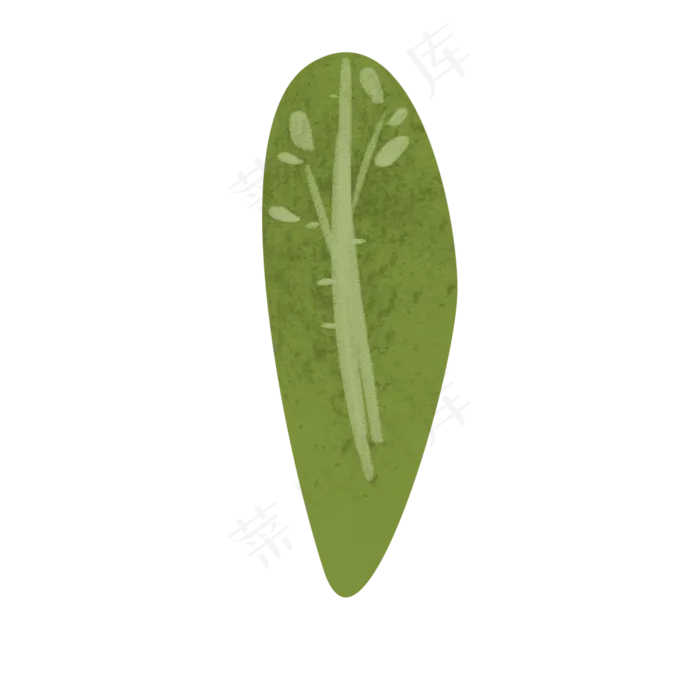 卡通植物绿叶下载(2000X2000(DPI:300))psd模版下载