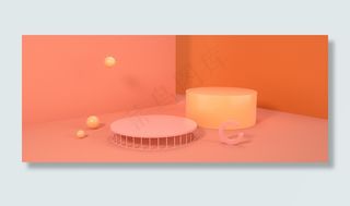 淘宝电商C4DOC渲染活动大促场景