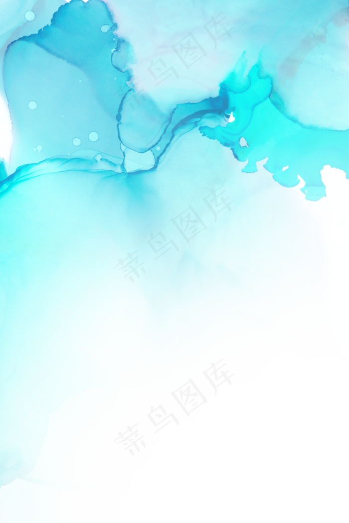 水彩晕染墨痕痕迹