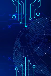 简约科技线条背景