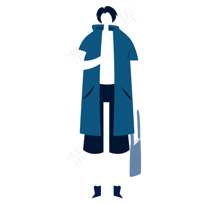 男士模特人物(2000X2000(DPI:300))psd模版下载