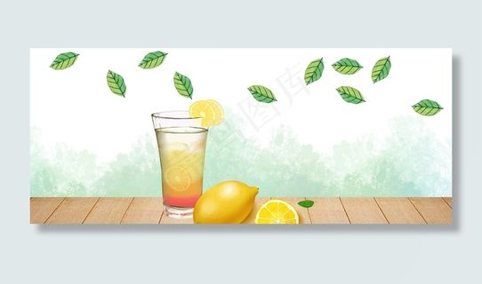 夏日降暑清凉饮料水果