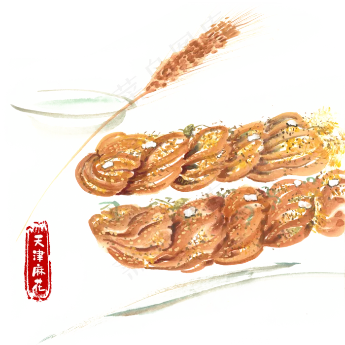 旅游天津麻花(4724X4724(DPI:300))psd模版下载