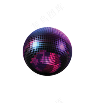 愚人节紫色魔术球