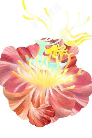 百花齐放山海灵兽