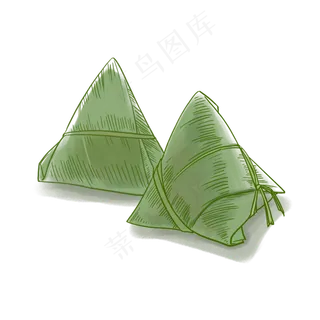 绿色的粽子 绿色的粽子