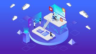 互联网商务办公工作风格2.5d