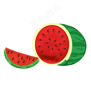 西瓜夏季美食西瓜果
