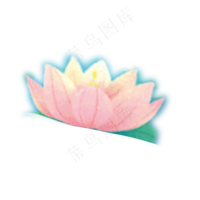 卡通荷花下载(2000X2000(DPI:300))psd模版下载