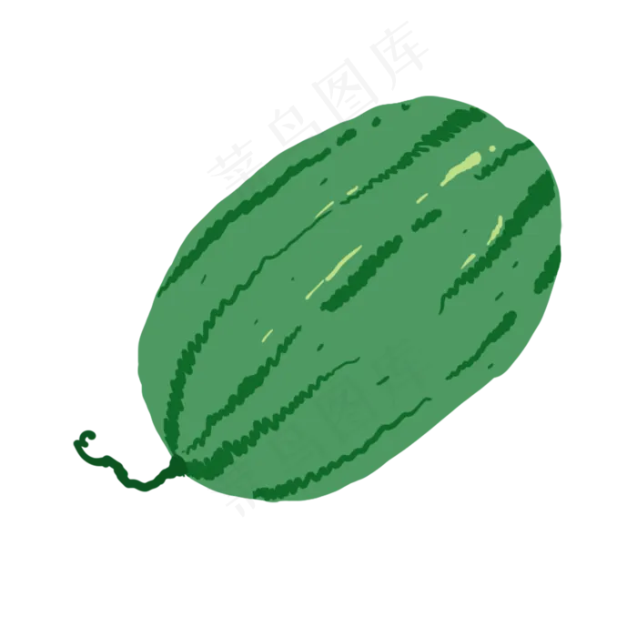 夏天夏日水果西瓜(2000X2000(DPI:300))psd模版下载