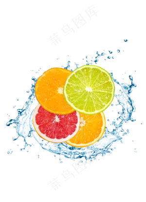 切片橙子水果