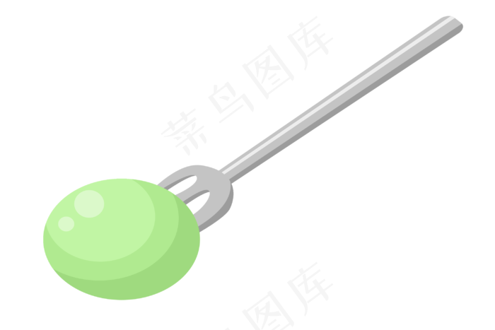 立体青团装饰插画