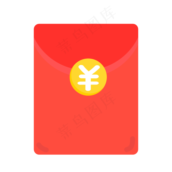 微信红包样式,免抠元素(500X500)ai矢量模版下载