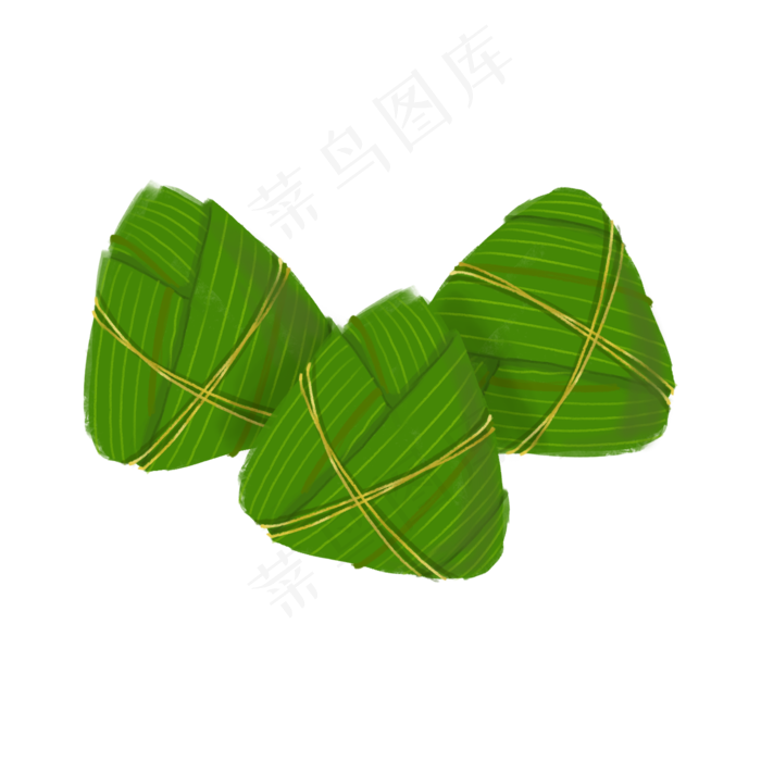 多颗写实粽子PNG(2000X2000(DPI:300))psd模版下载