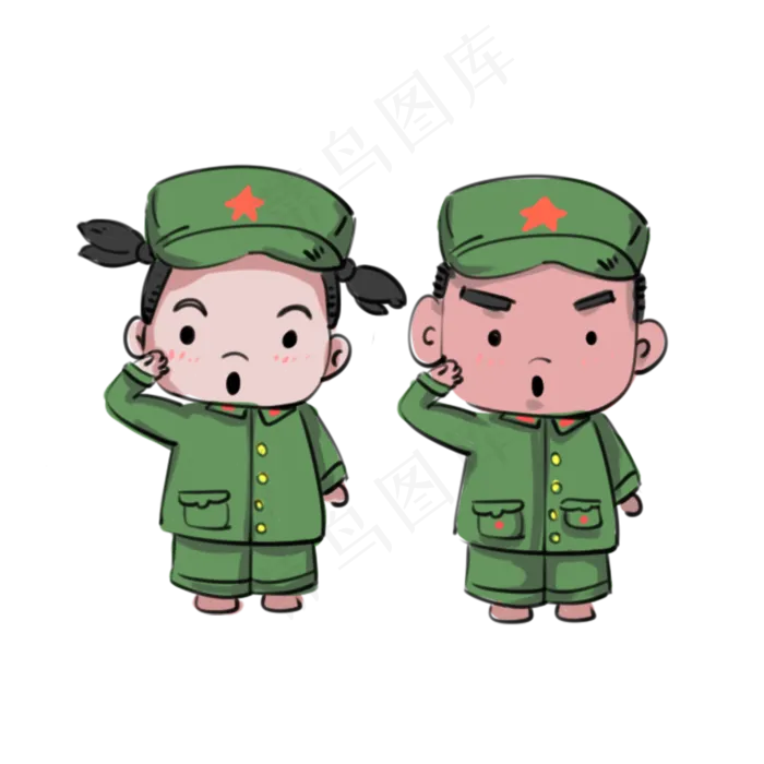 劳动节艰苦卡通小孩儿形象png(1440X1080(DPI:72))psd模版下载