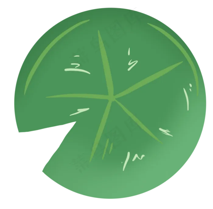 立夏绿色荷叶(1436X1406(DPI:300))psd模版下载