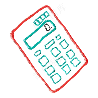 儿童节计算器装饰