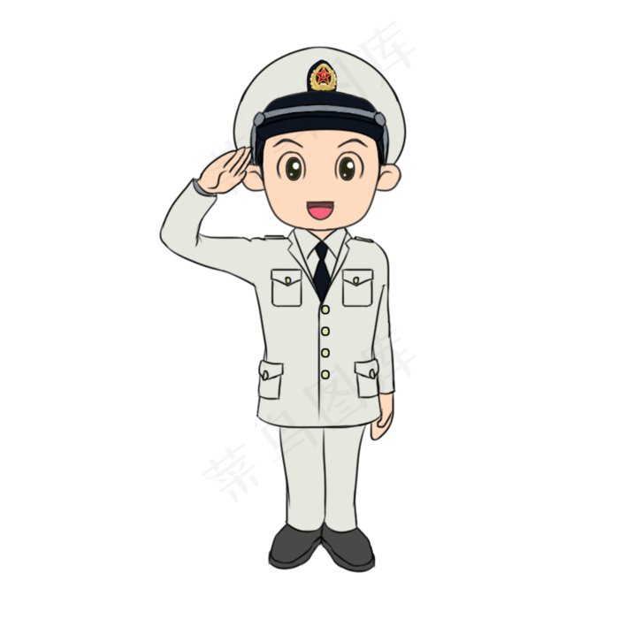 国庆节军队海军人物素材