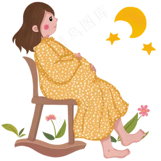 母亲节怀孕的妈妈