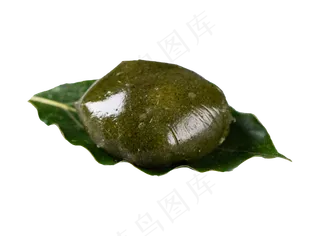 清明节传统美食手工食物青团