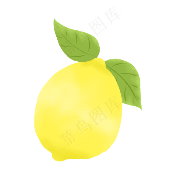 食物水果黄色柠檬