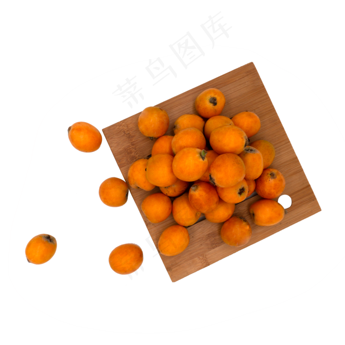 枇杷摆盘(2000*2000px 300 dpi )