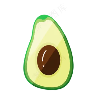 夏季水果牛油果