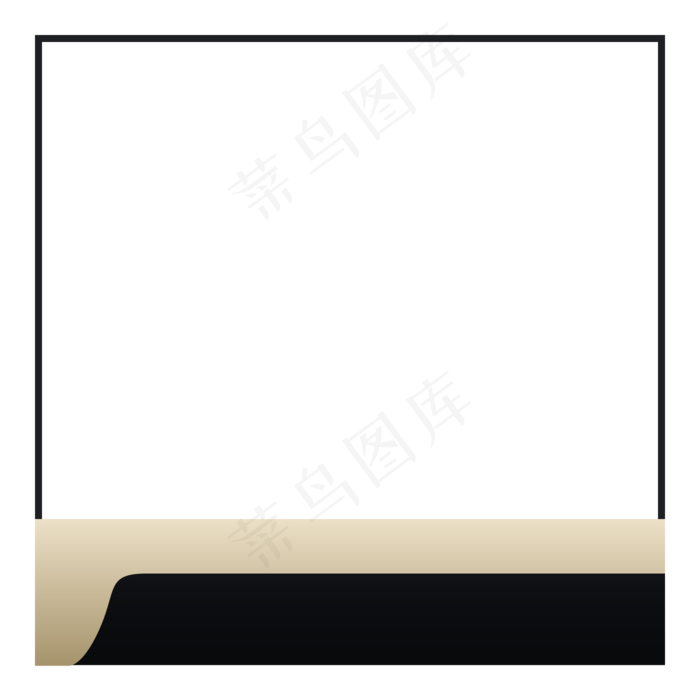 黑色黑金电商主图