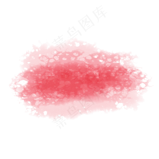 红色水彩涂鸦底纹