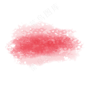 红色水彩涂鸦底纹