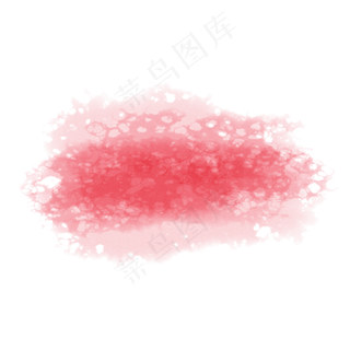 红色水彩涂鸦底纹