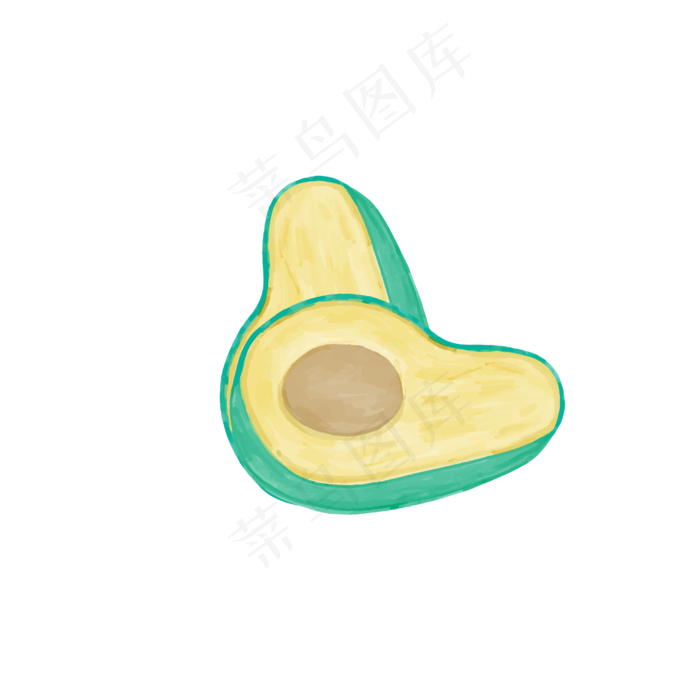 夏季水果简约元素