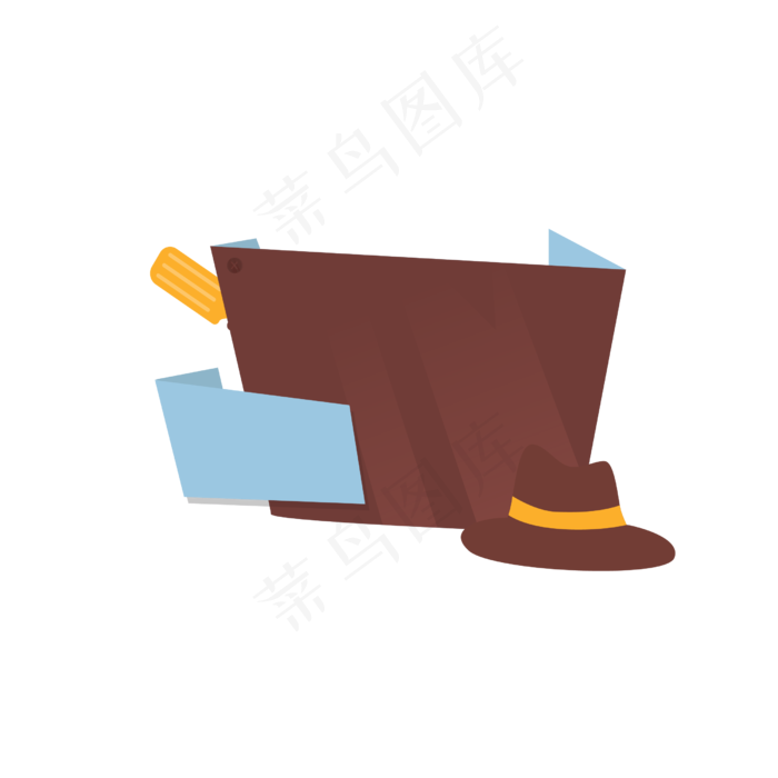 简约风父亲节标签