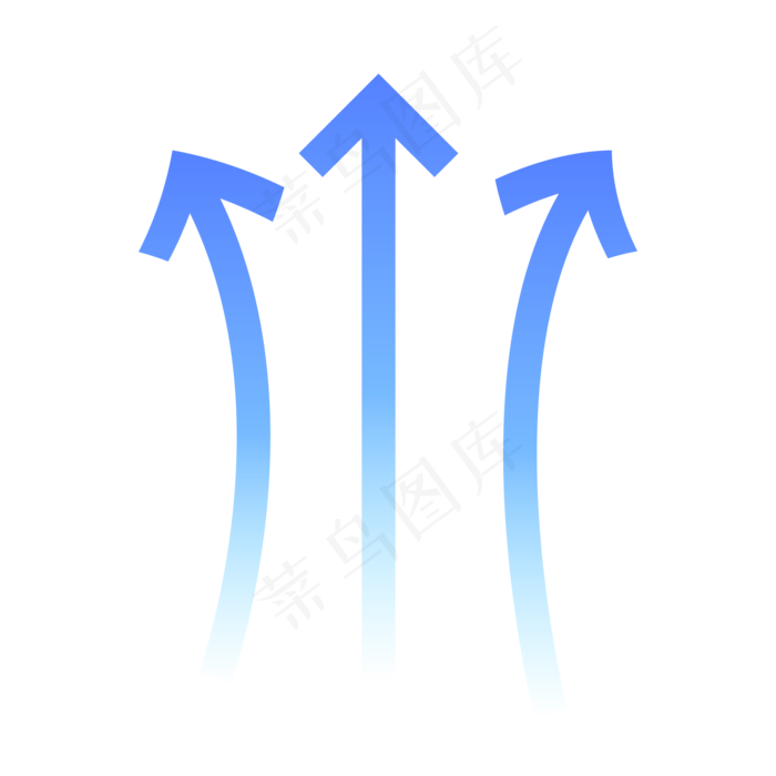 矢量透气感箭头,免抠元素
