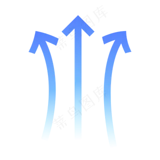 矢量透气感箭头,免抠元素