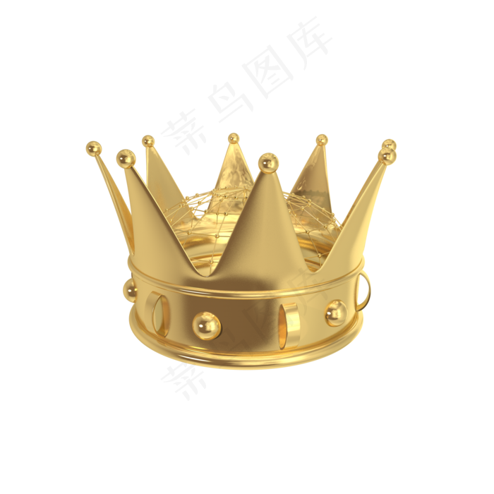 c4d电商金属装饰,免抠元素