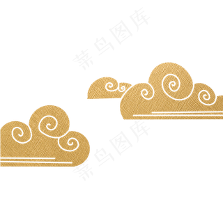 2019烫金新年起飞祥,免抠元素