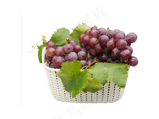 编织篮子葡萄