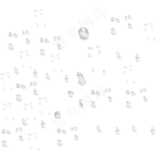 晶莹的水滴,免抠元素