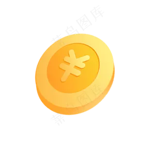 金色创意光泽金币元素
